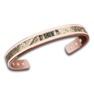 Bracciale in rame con segno zodiacale vergine